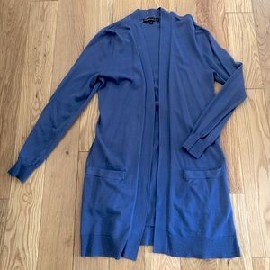 Long Blue Cardigan by Love Ellie